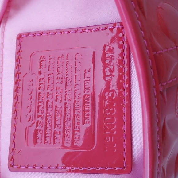 Patent Coach mini bag - Picture 8 of 9